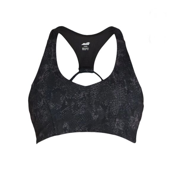Women’s Snakeskin Print Active Sports Bra 2-Pack Size M - Picture 6 of 10